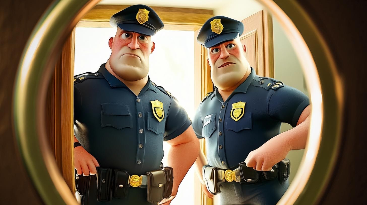 The Plagiarism Police are Knocking The Plagiarism Police are Knocking