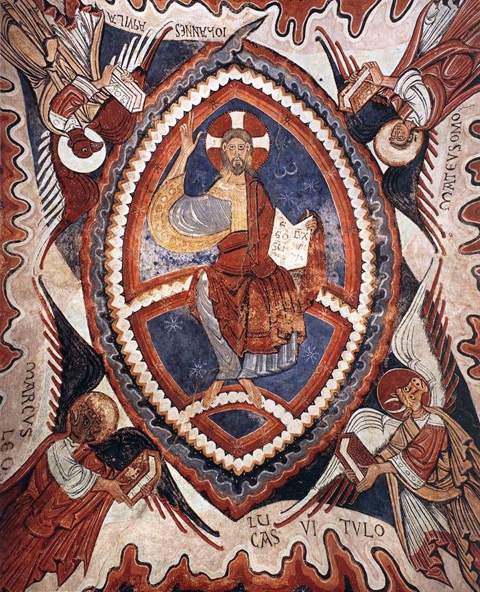 Saint Isidore of León Romanesque monumental iconography Christ in Majesty
