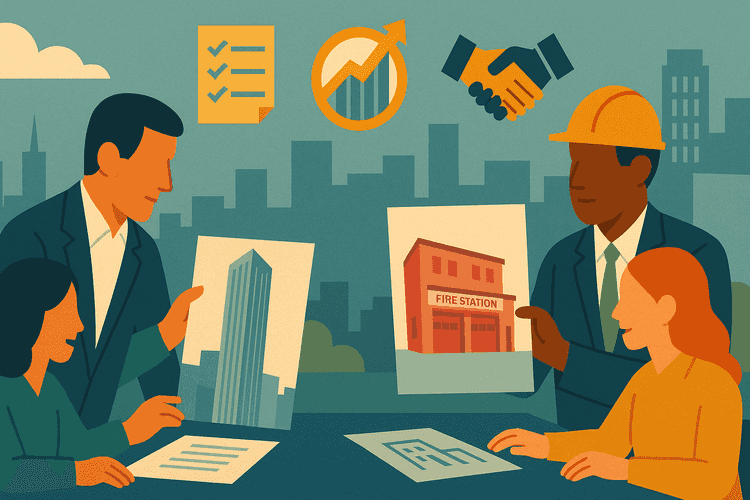 Board Approves $750M Downtown Tower With Private Fire Station Board Approves $750M Downtown Tower With Private Fire Station