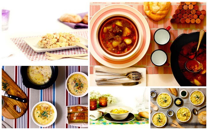 Patatas. Diez recetas para crock pot o slow cooker II