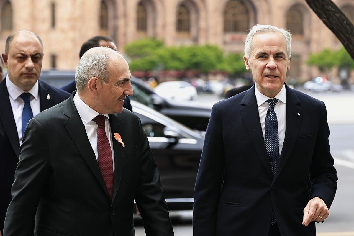 Nikol Pashinyan and Mark Carney meet Nikol Pashinyan and Mark Carney meet