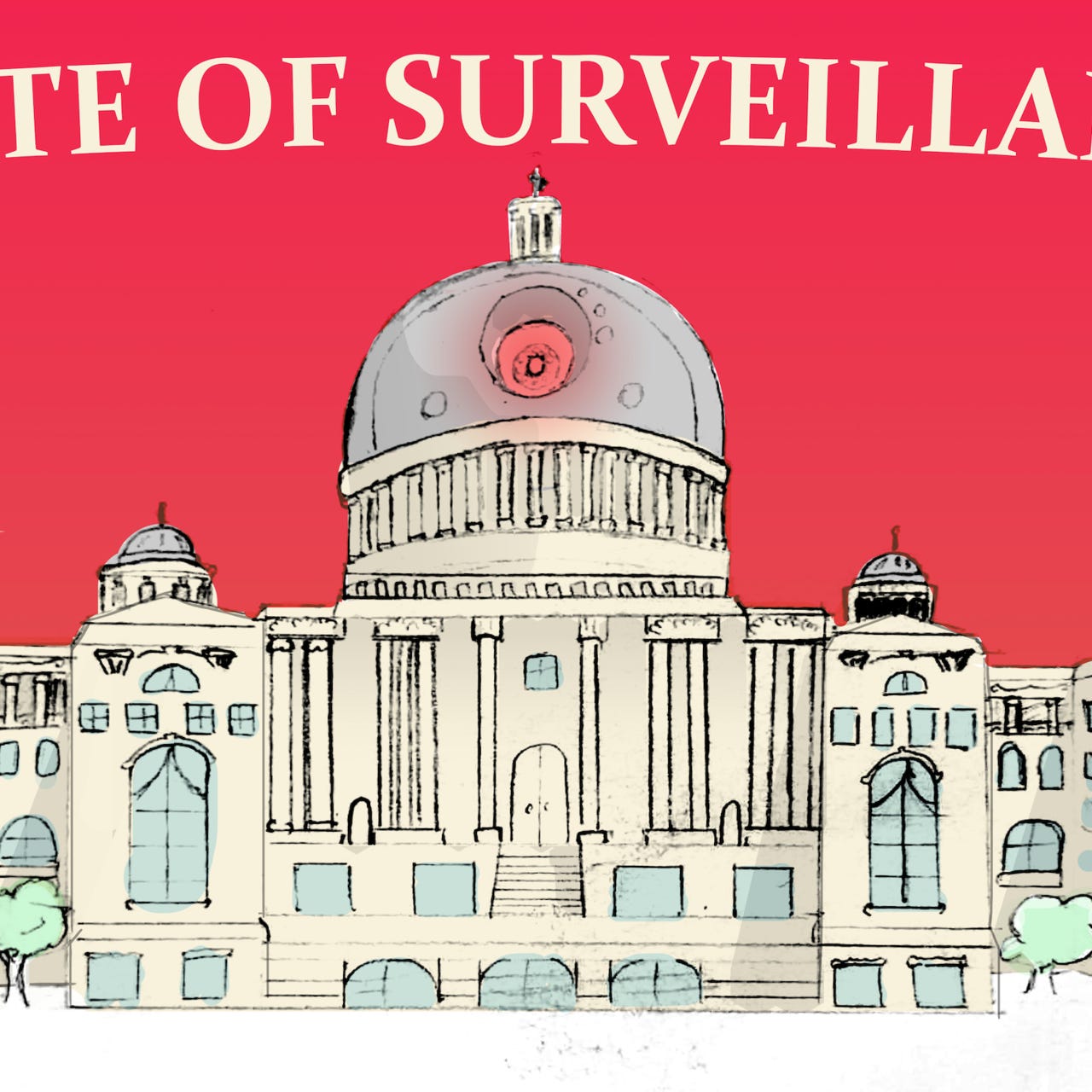 Substack profile picture for @stateofsurveillance