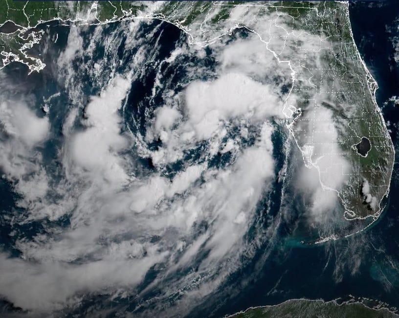 Tropical Depression No. 2 Forms in Gulf; Heavy Rain Bands Expected Across Tampa Bay Region