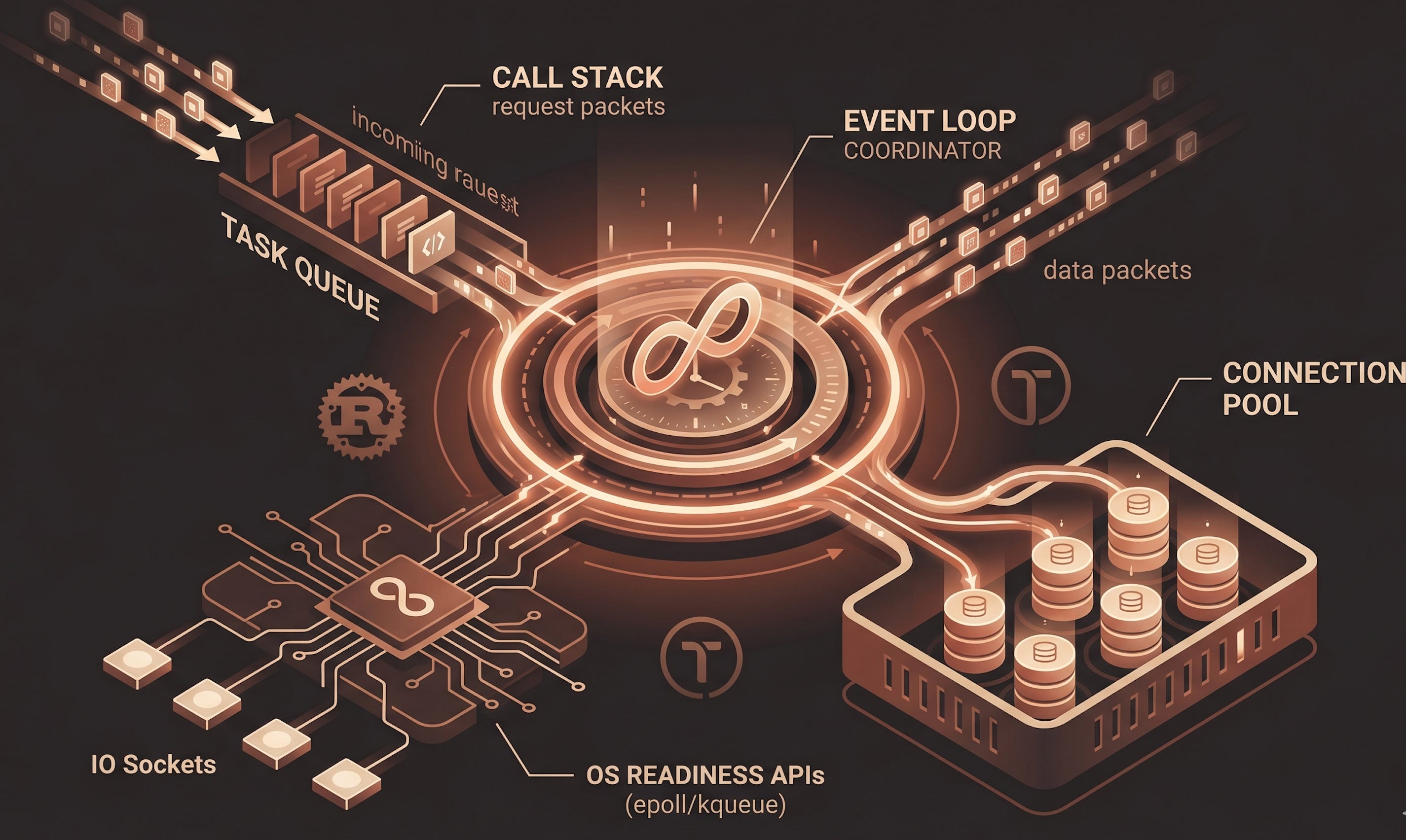 Event Loop From First Principles: How It Powers Connection Pools