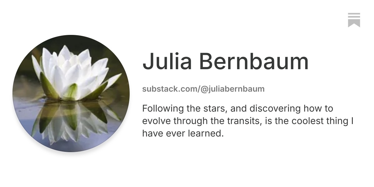 Julia Bernbaum | Substack