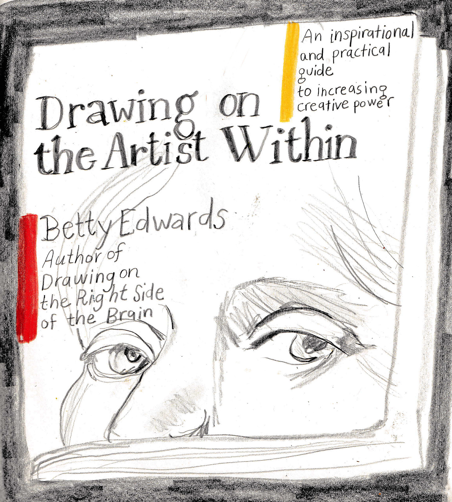 Betty Edwards book drawing by Beth Spencer Betty Edwards book drawing by Beth Spencer