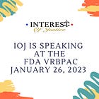 💥💥💥IOJ will be speaking to the FDA Again Tomorrow January 26, 2023, About Why There Is No Future Regimen For Covid-19 Vaccines Because It's Prohibited By The MEURI Ethical Framework. SHUT IT DOWN!