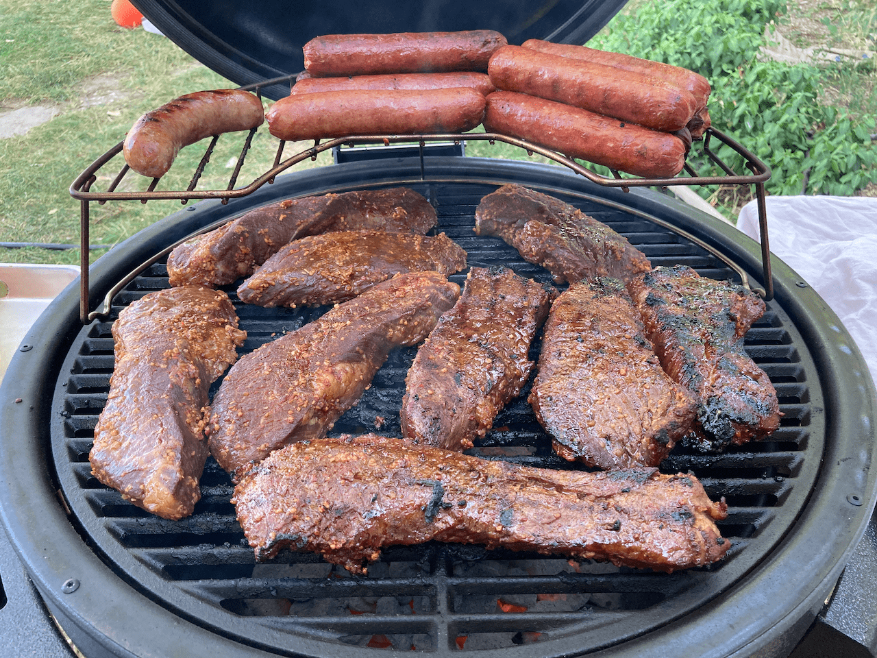 BBQ picture of Jaime Buckley's cooking