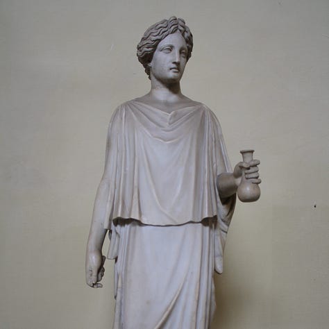 Images of Greek artifacts from 8th Century BCE, WorldHistory.org, CCA licenses.