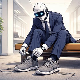 When Shoe Companies Pivot to AI, Run