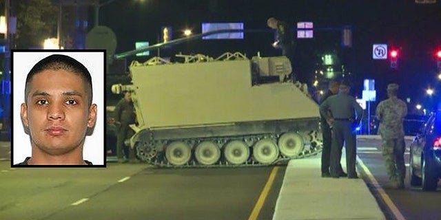Soldier who stole armored personnel carrier sparking Virginia chase claims it was part of training exercise | Fox News Soldier who stole armored personnel carrier sparking Virginia chase claims it was part of training exercise | Fox News