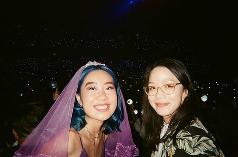 Film photos of various concerts in Atlanta and Chicago this past year (2023)