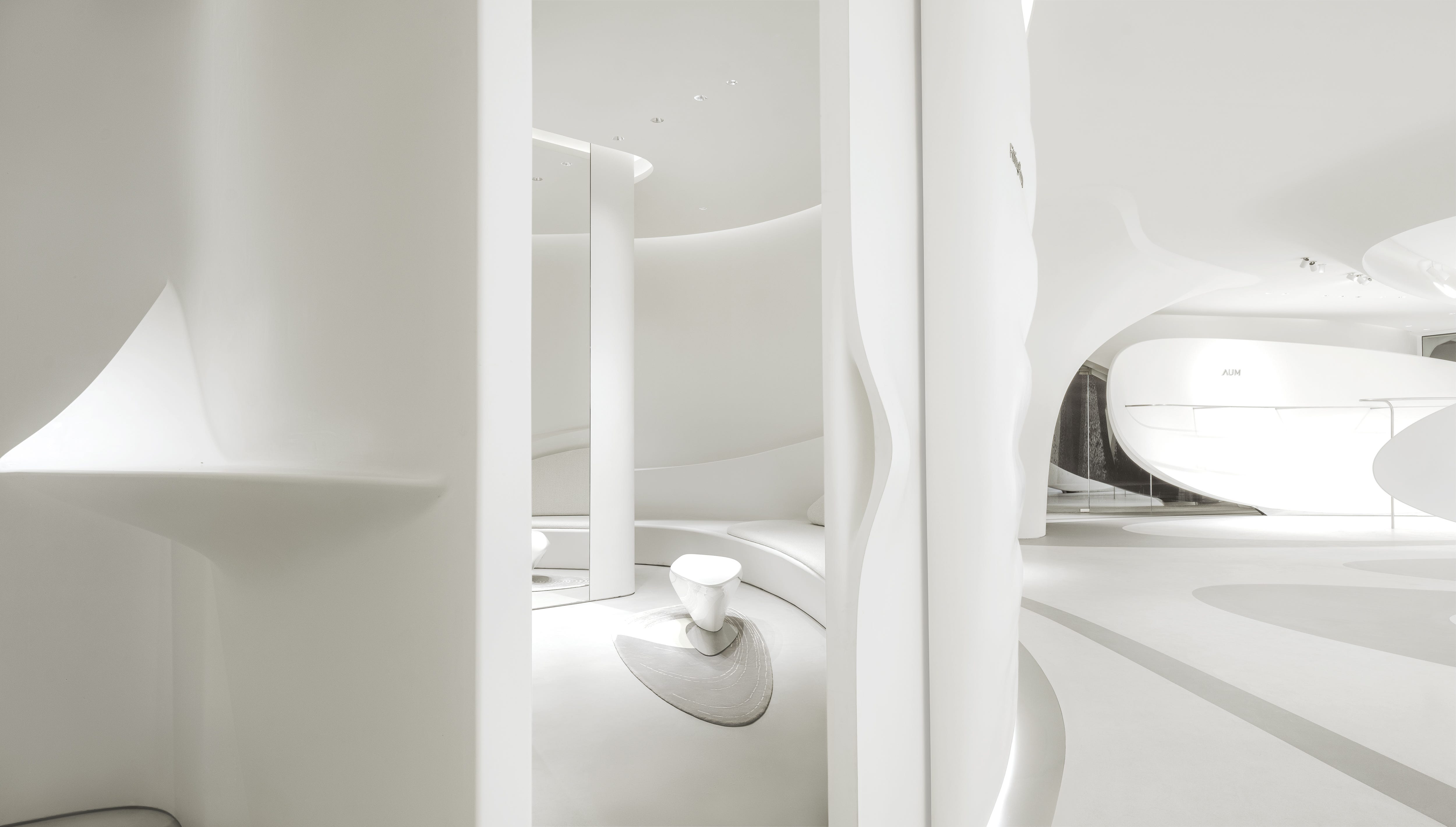 Zaha Hadid Architects Unveils Marisfrolg Showroom Interiors in
