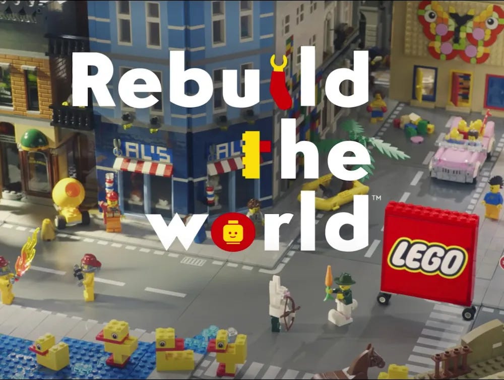 social media strategy lego