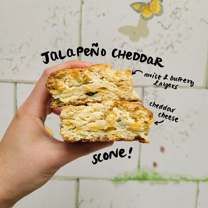 COPAIN JALAPEÑO CHEDDAR SCONE