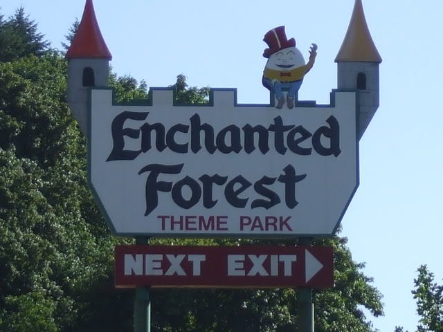 Enchanted Forest Oregon Enchanted Forest Oregon