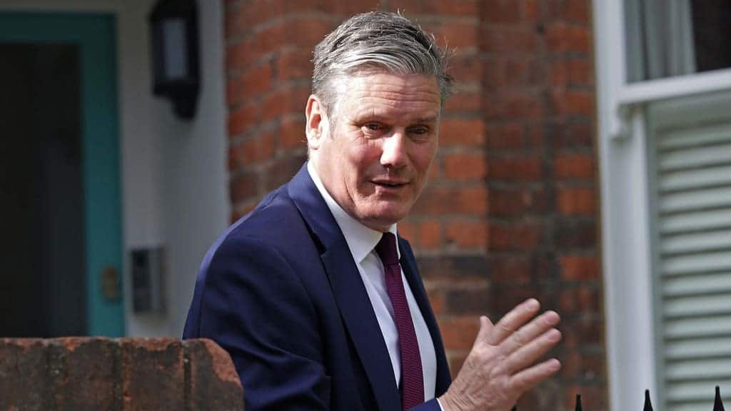 Keir Starmer accused of forming 'Blairite' shadow cabinet