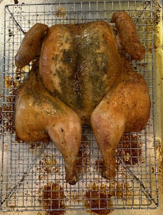 Out of the oven Out of the oven