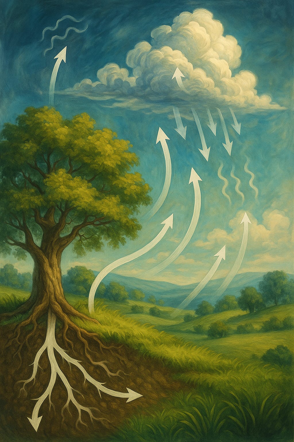 This Image Of A Water Cycle This Image Of A Water Cycle