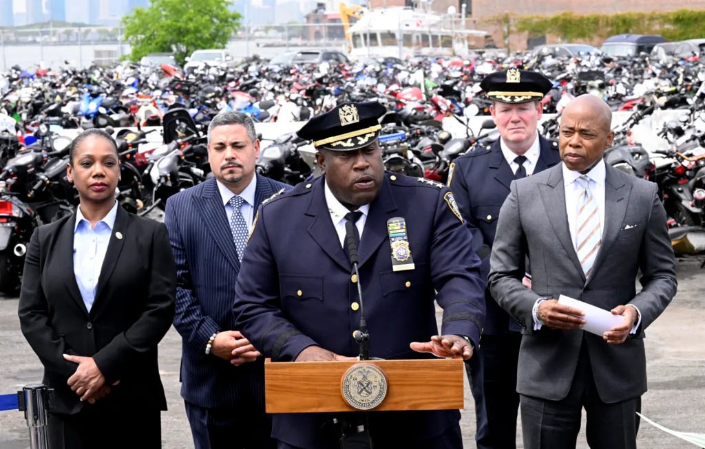 Former NYPD Chief Jeffrey Maddrey