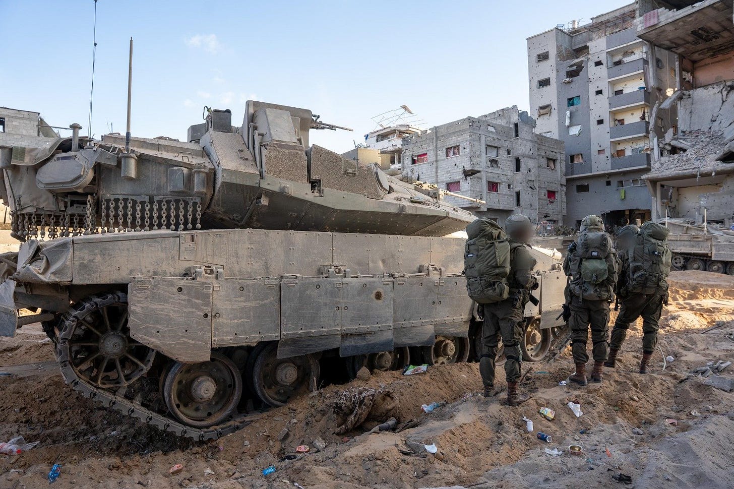 Israeli troops operate in the Gaza Strip in a handout photo dated September 21, 2025. - (IDF) Israeli troops operate in the Gaza Strip in a handout photo dated September 21, 2025. - (IDF)