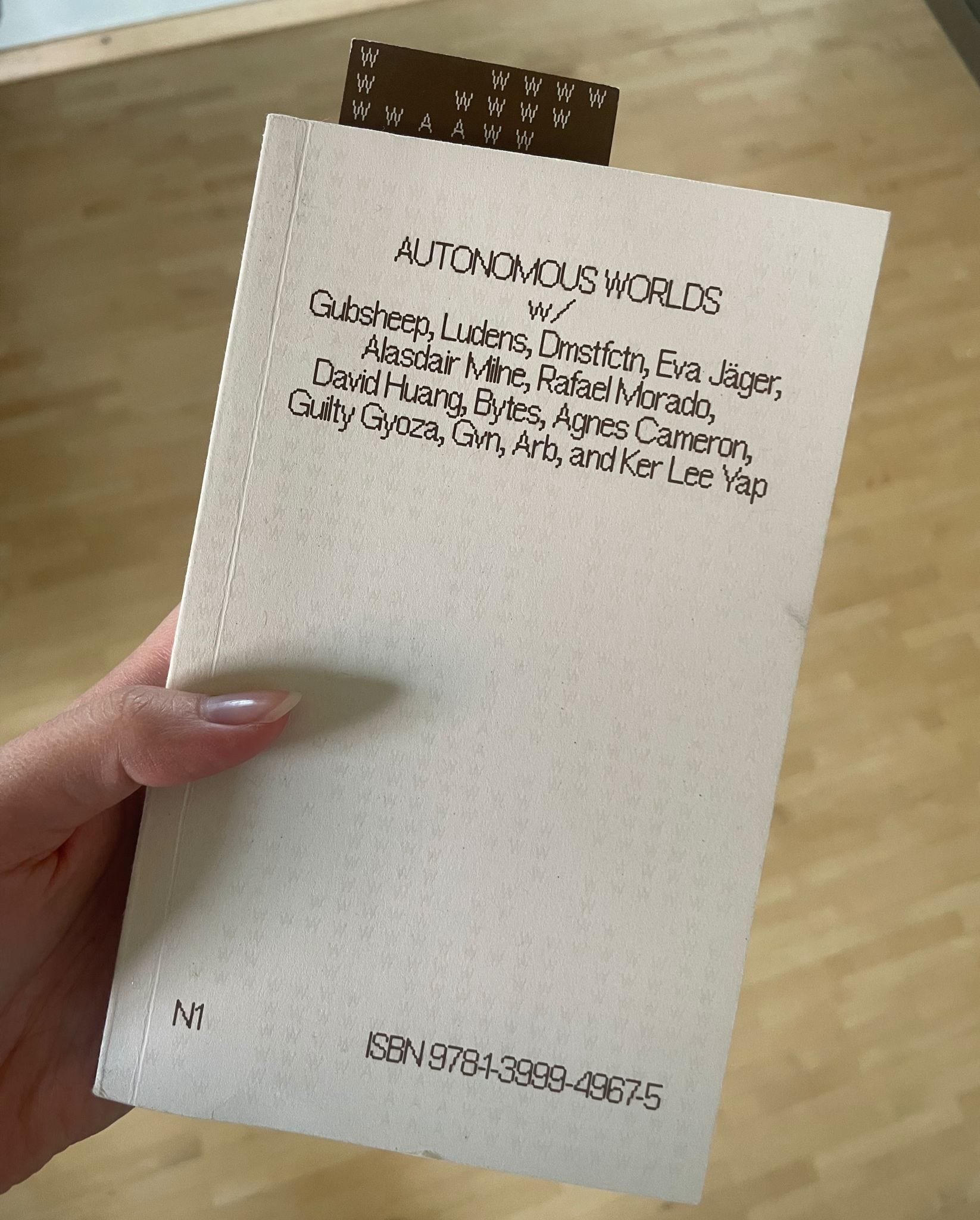 Autonomous worlds are entering a new chapter - by apix