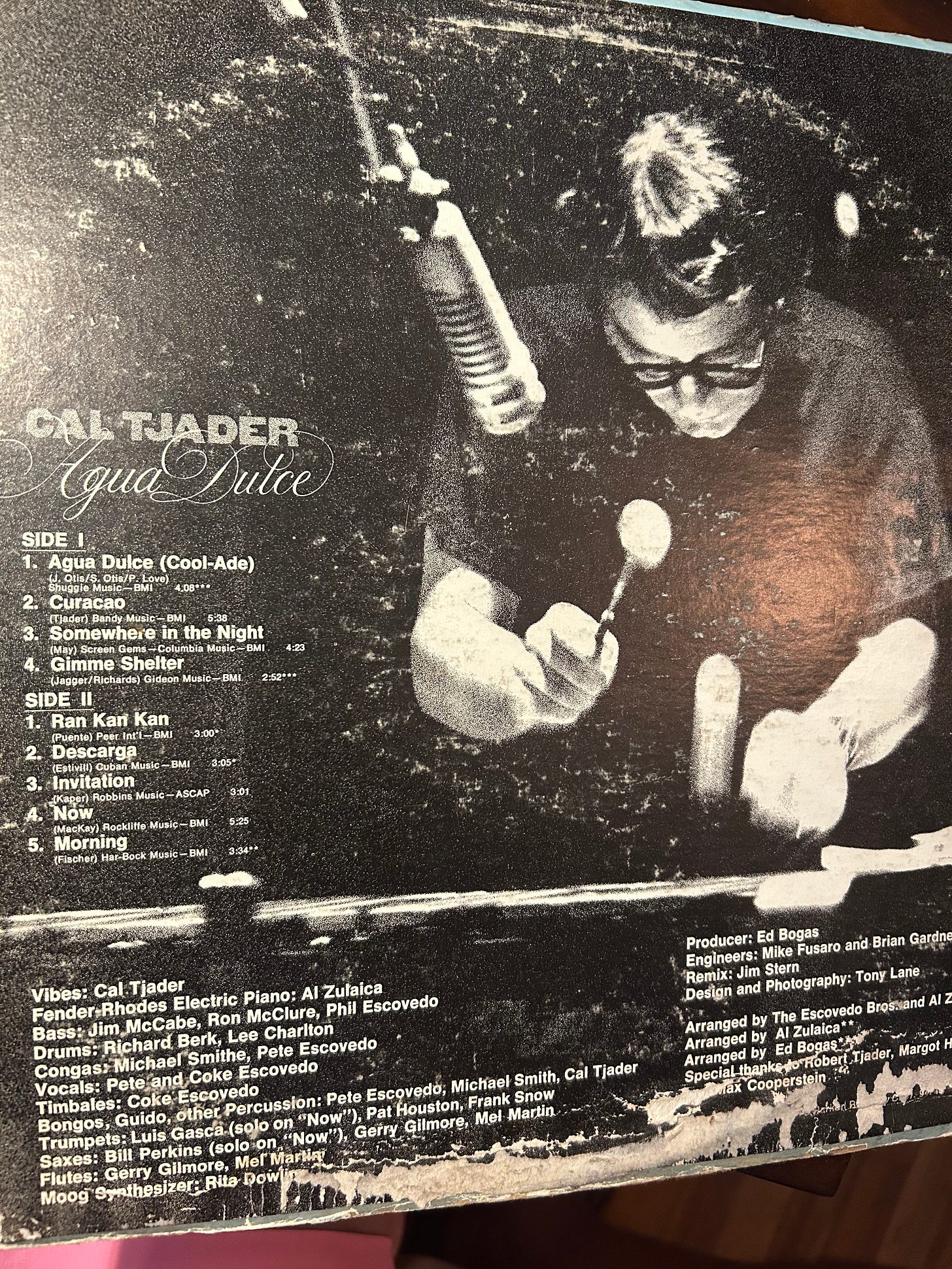 Cal Tjader – Agua Dulce - by Joseph Mentioned