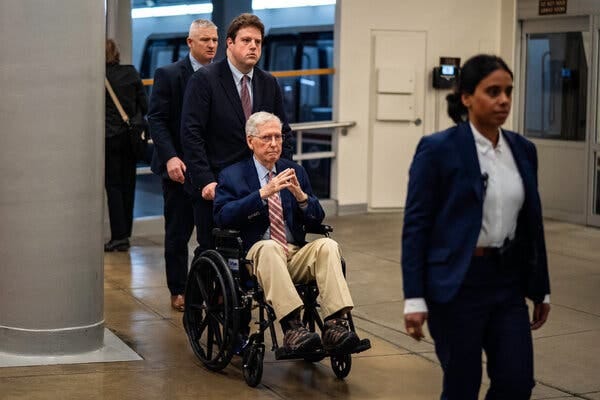 McConnell Has Been Hospitalized for 3 Weeks, and Aides Won't Say Why - The New York Times McConnell Has Been Hospitalized for 3 Weeks, and Aides Won't Say Why - The New York Times