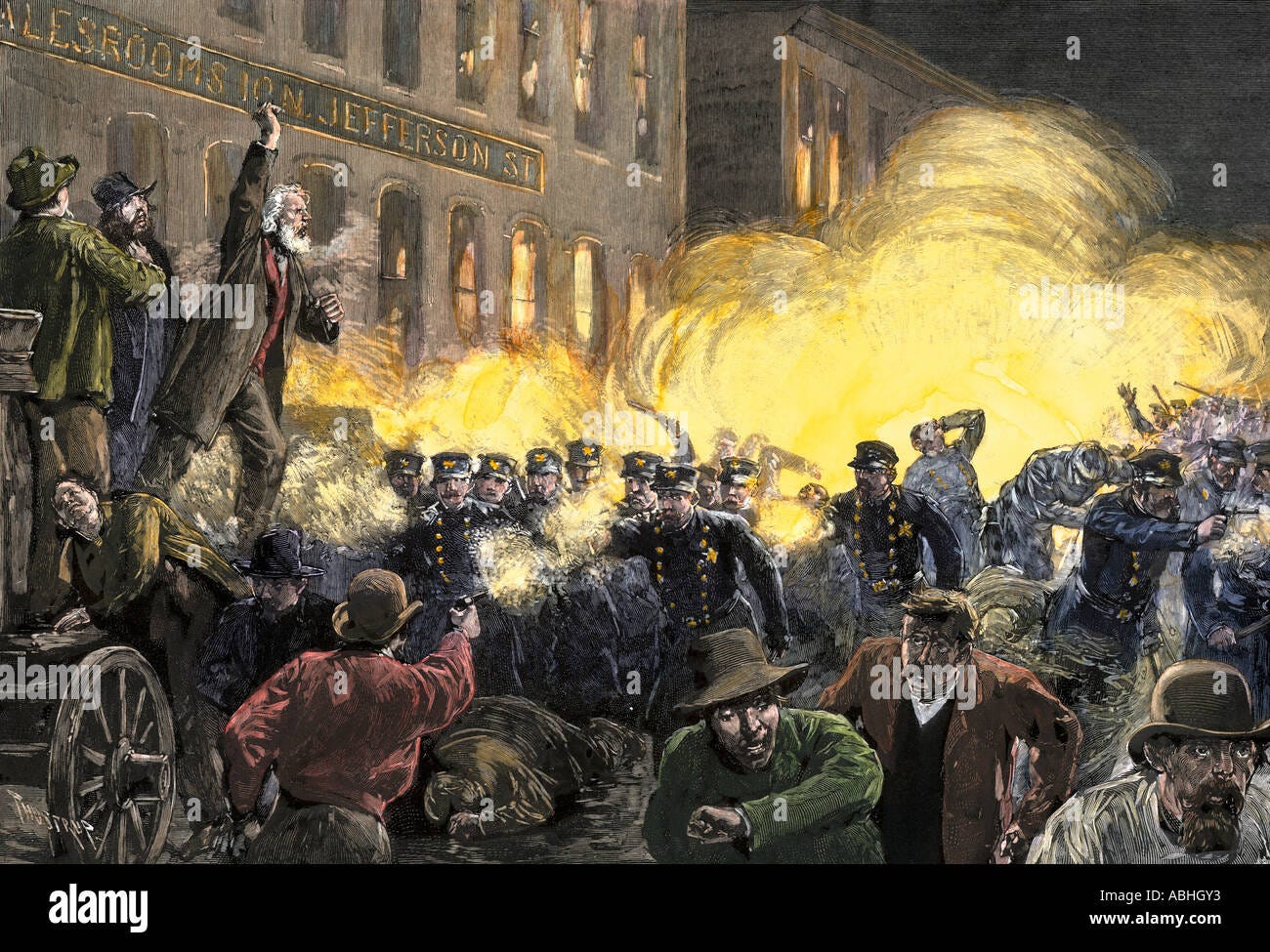 Haymarket riot 1886 hi-res stock photography and images - Alamy Haymarket riot 1886 hi-res stock photography and images - Alamy
