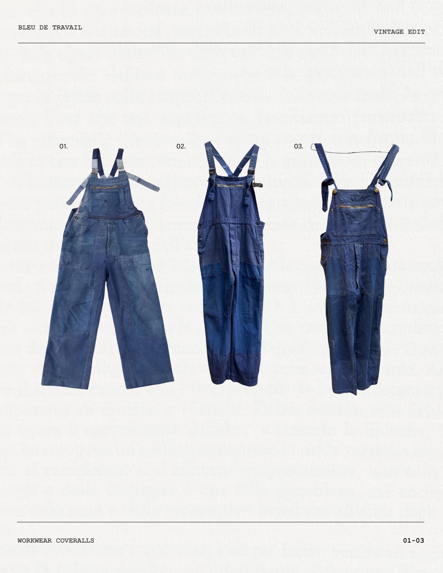 The Vintage French Workwear Edit - by Tess Sullivan