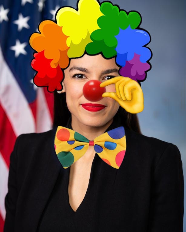 Aoc Honkler | Clown Pepe / Honk Honk / Clown World | Know Your Meme