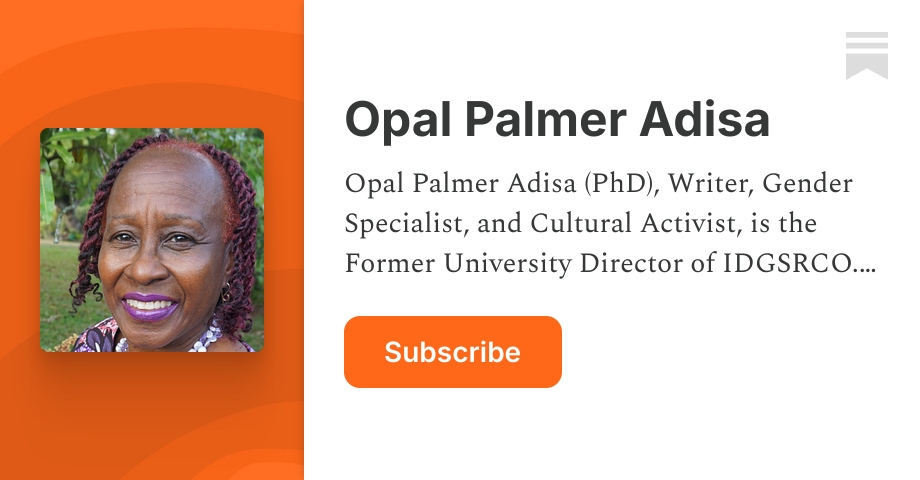 Opal Palmer Adisa | Substack