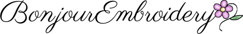 Bonjour Embroidery
