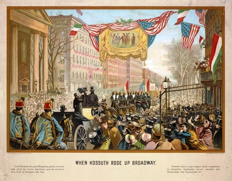 Daytonian in Manhattan: The 1928 Kossuth Monument -- Riverside Drive at  113th Street