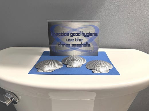 Three Seashells Demolition Man Replica Prop Display - Etsy