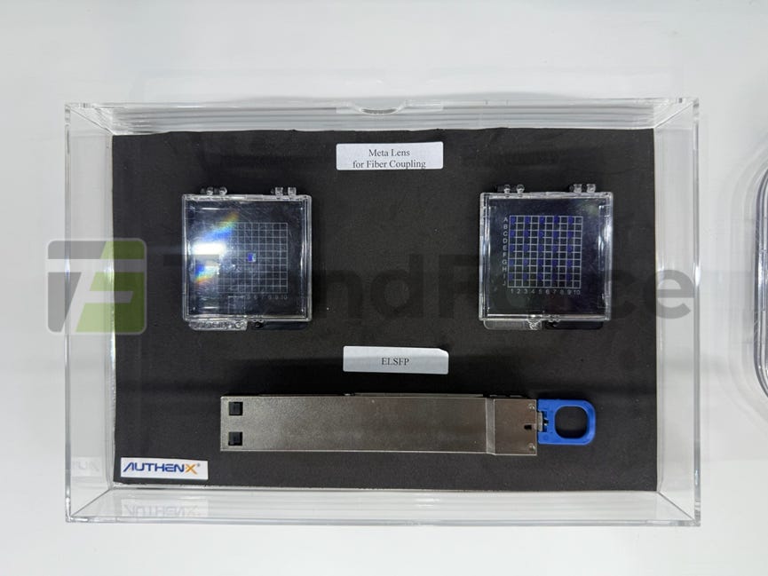 AuthenX Metalens and ELSFP Samples