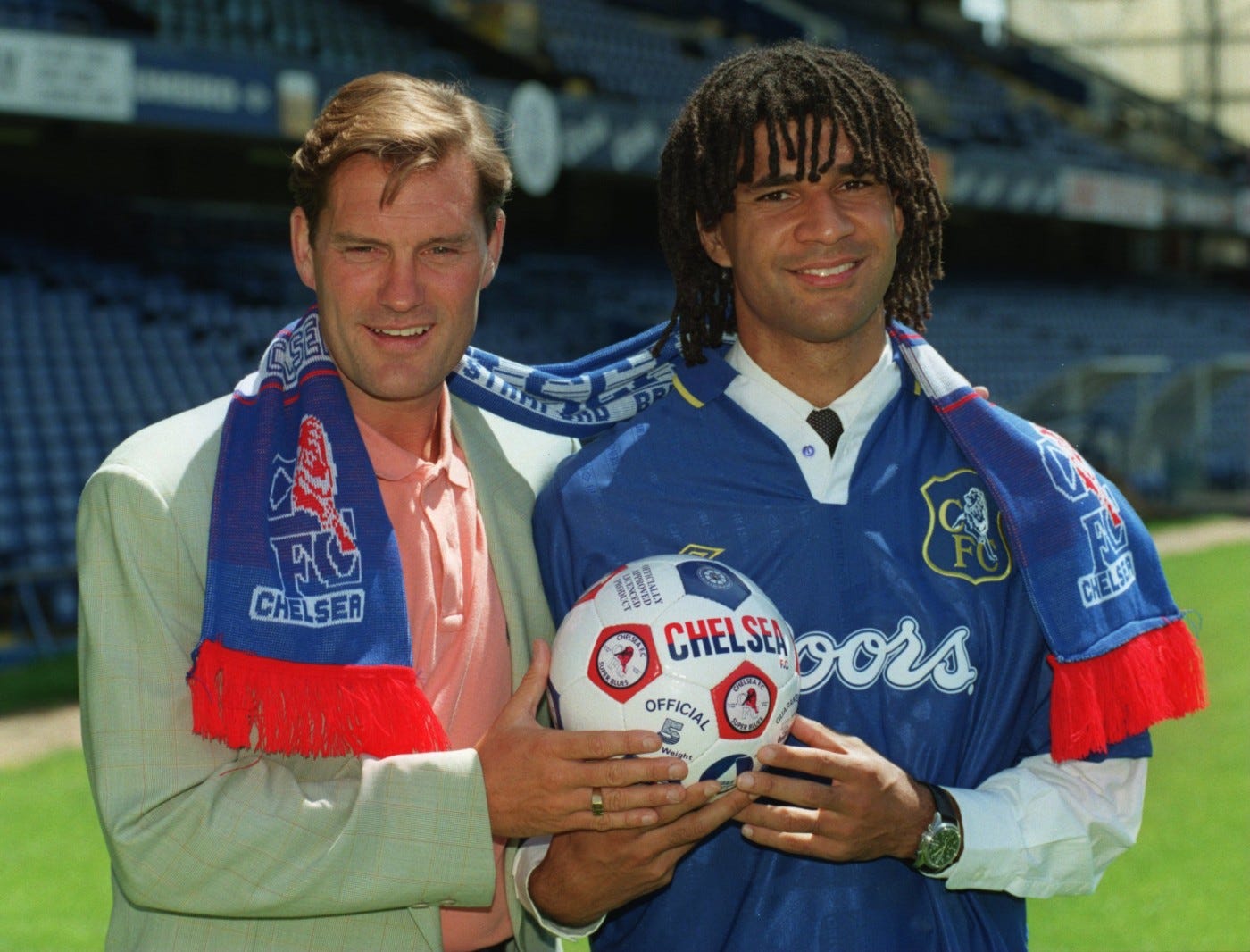 Gullit reveals reasons for joining Chelsea and recalls first impressions of Stamford Bridge: 'It was a total wreck!' | News | Official Site | Chelsea Football Club Gullit reveals reasons for joining Chelsea and recalls first impressions of Stamford Bridge: 'It was a total wreck!' | News | Official Site | Chelsea Football Club
