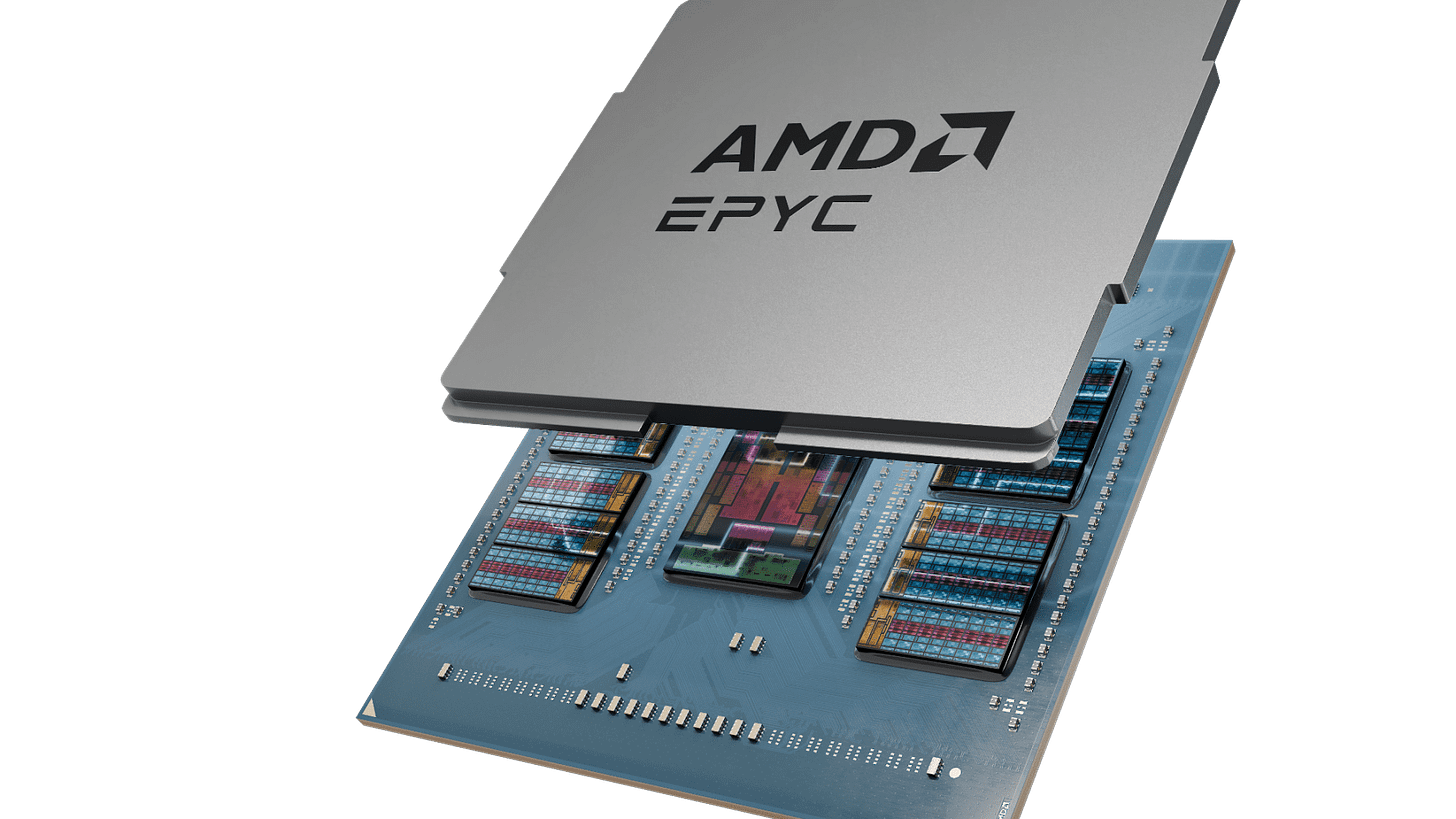 AMD launched its 5th generation EPYC "Turin" server CPU in 2024. AMD launched its 5th generation EPYC "Turin" server CPU in 2024.