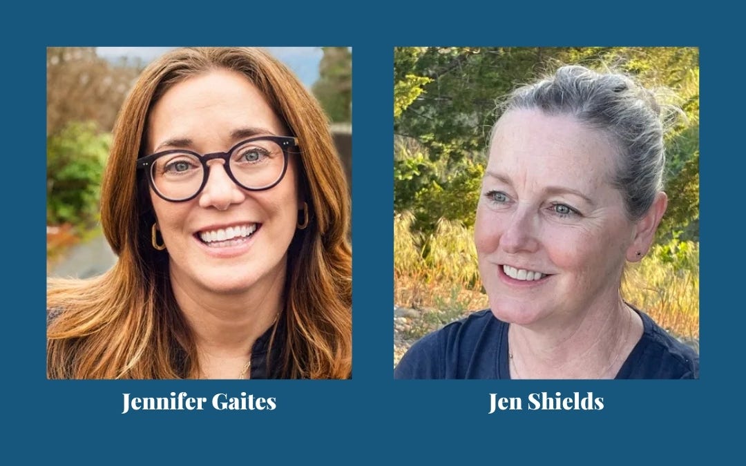 Meet the 2026 Book Revision Lab’s Peer Artist Leaders, Jennifer Gaites and Jen Shields (1)