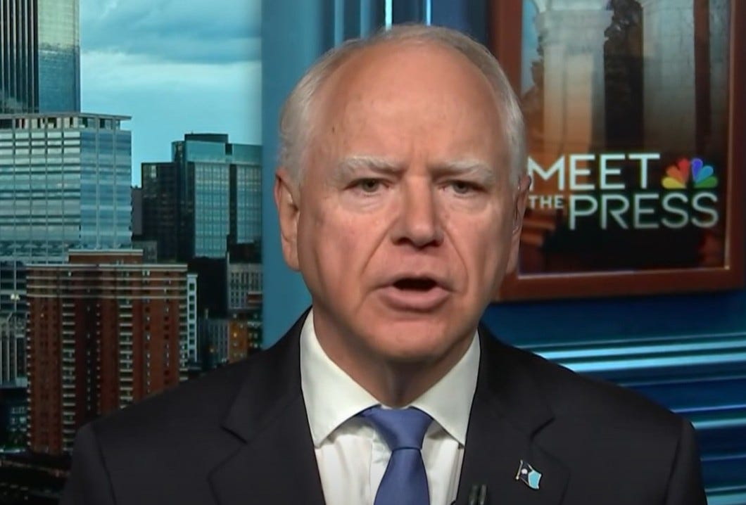 Tim Walz Tells The Truth About Trump's Mental Decline On National Television