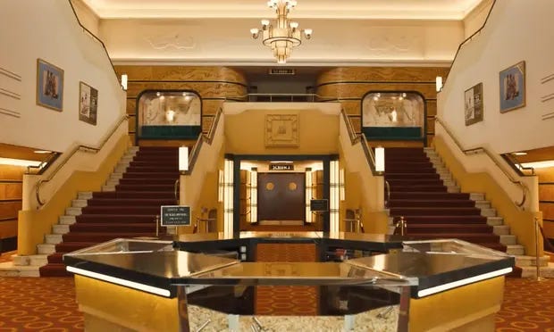 The film makes use of Dreamland’s Grade-II listed cinema.