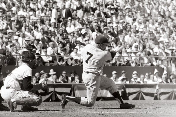 Mickey Mantle was a must see both on and off the field Mickey Mantle was a must see both on and off the field