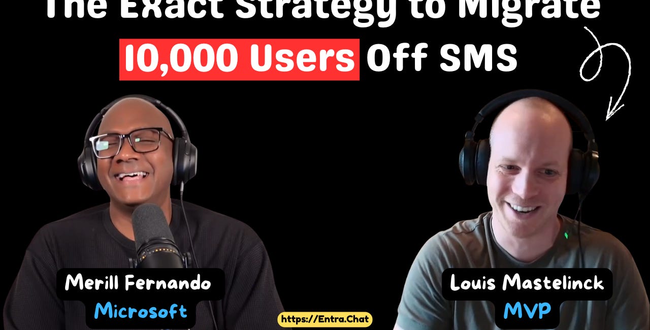 How to Kill SMS MFA in Entra ID Without a Single Script