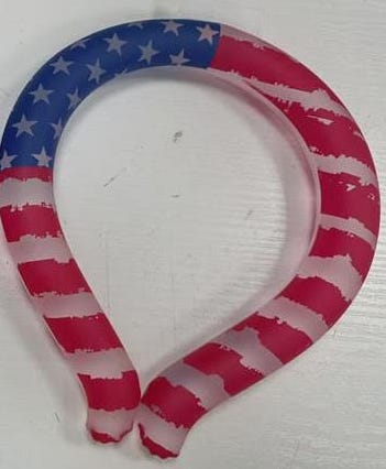 Cooling neck ring