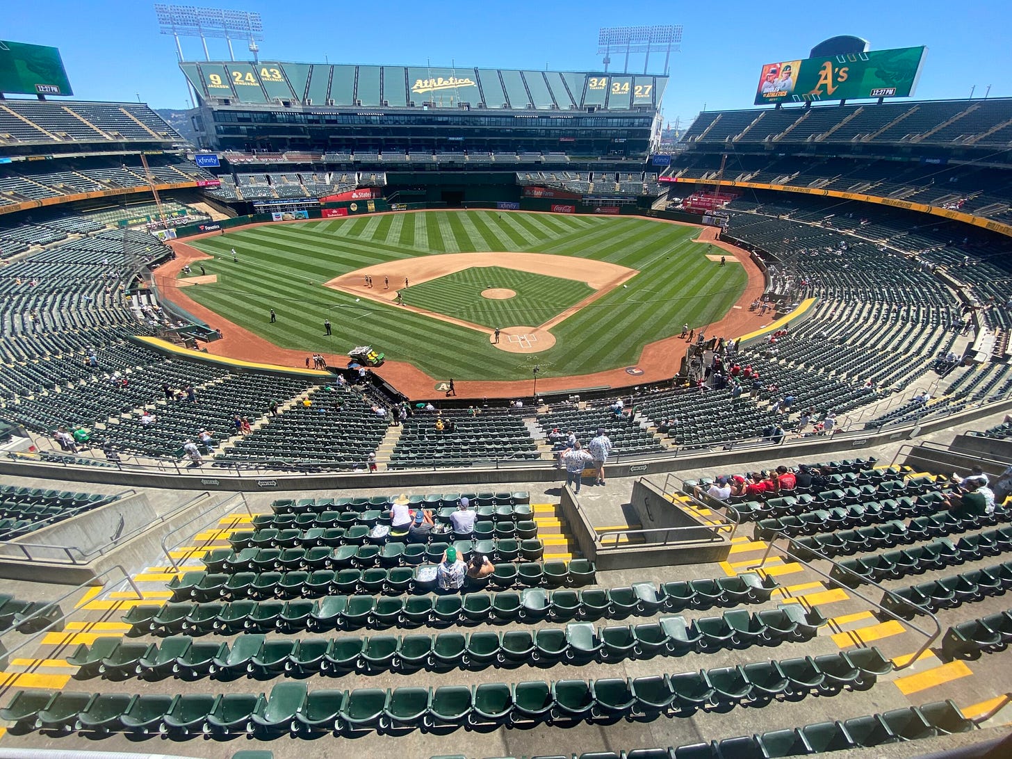 Sorrowful, Painful Goodbye For A's Fans As Oakland Faithful Attend Final  Games At Coliseum This Week Before A's Open New Stadium On Strip in 2028 -  LVSportsBiz