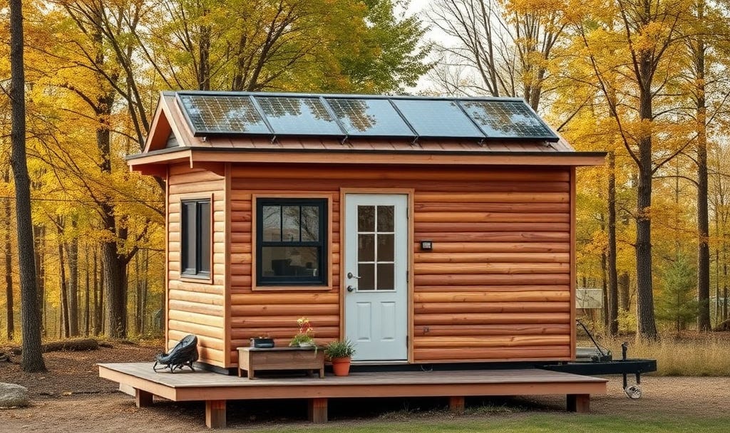 Solar Serenity: Designing Your Off-Grid Tiny Home