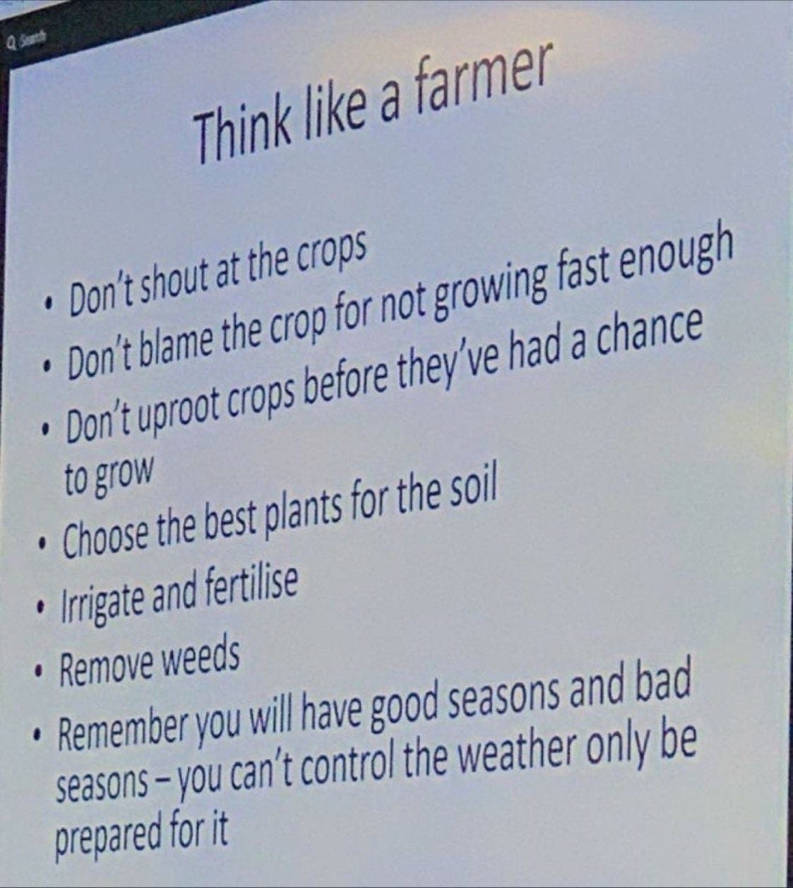 Image] Think like a farmer : r/GetMotivated