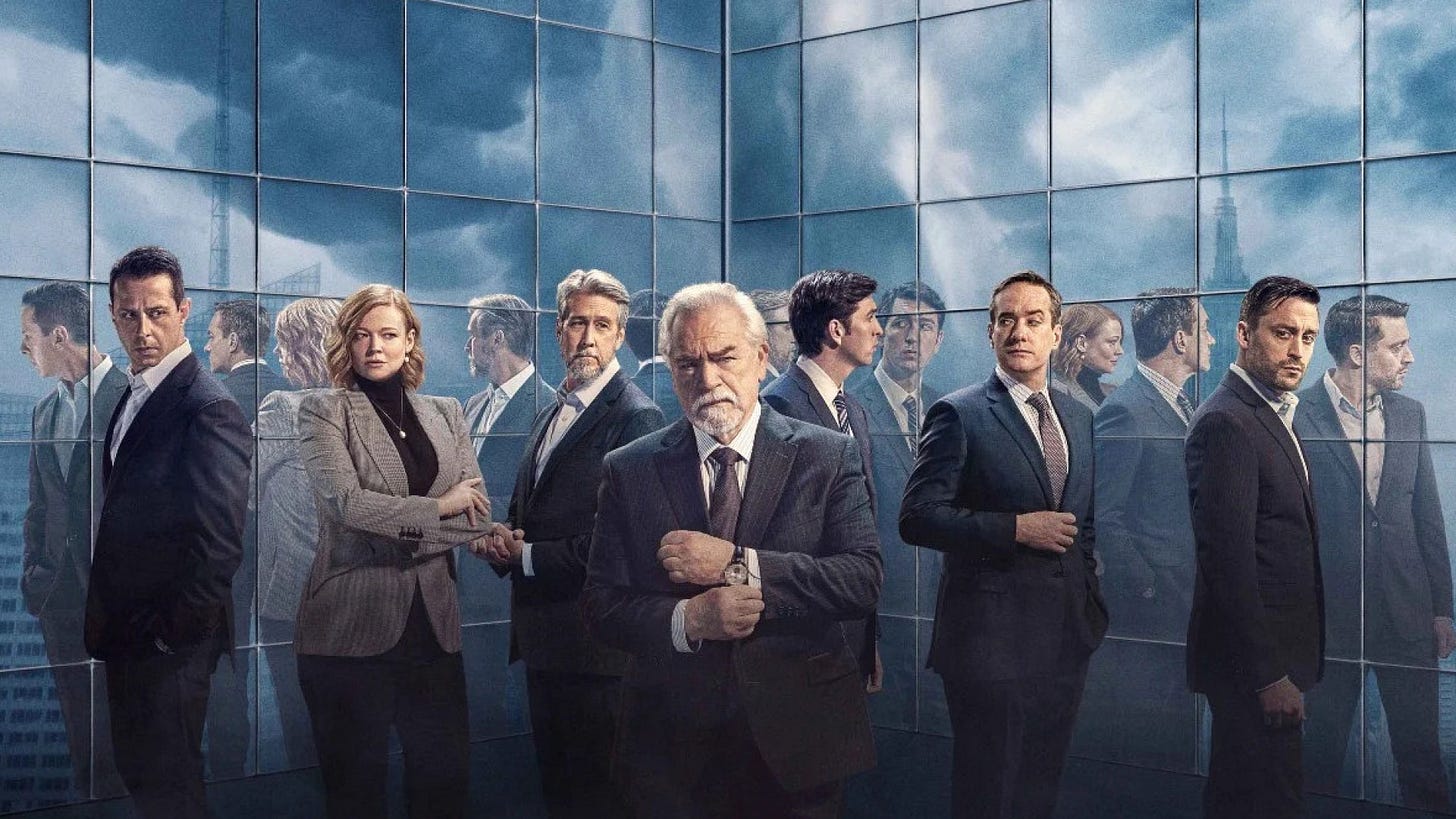 Succession' quase no fim. Curioso com os atores? Pode segui-los aqui