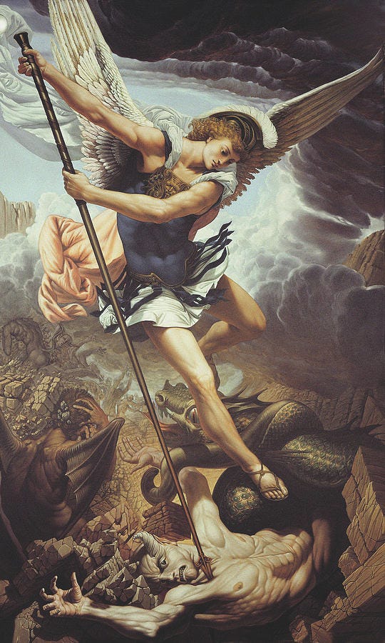 The Archangel’s Descent - by Levi Edwards