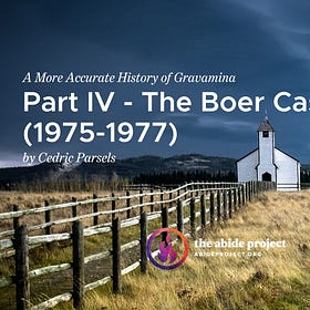 Part IV - The Boer Case (1975-1977)